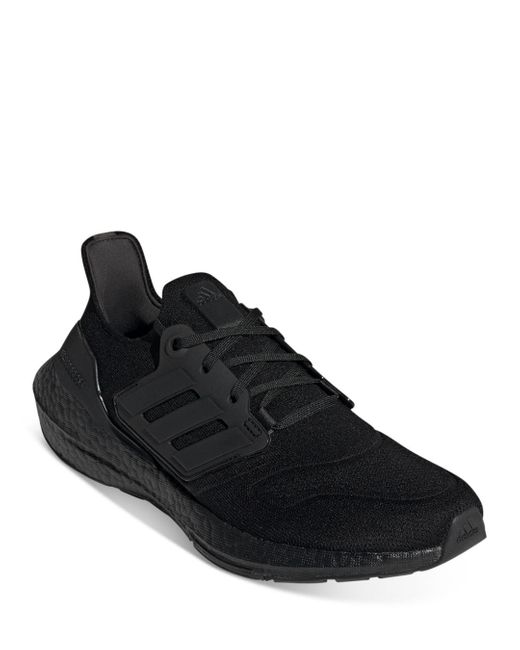 adidas Rubber Ultraboost 22 Low Top Running Shoes in Black for Men | Lyst