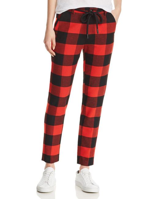 Synthetic Lumberjack Check Trousers 