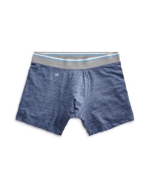 Mack Weldon Blue X Airknit Boxer Briefs for men