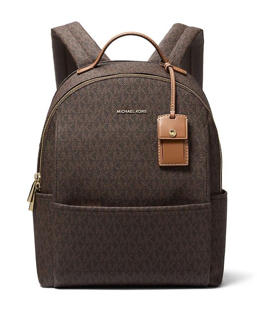 Michael Kors Sable Medium Backpack in Brown | Lyst UK
