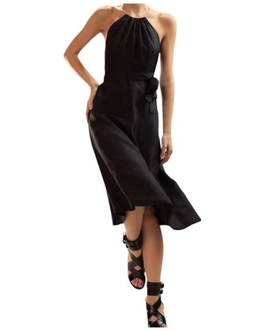 Cynthia Rowley Talita Silk Wrap Dress in Black | Lyst Cynthia Rowley Talita Silk Wrap Dress in Black | Lyst