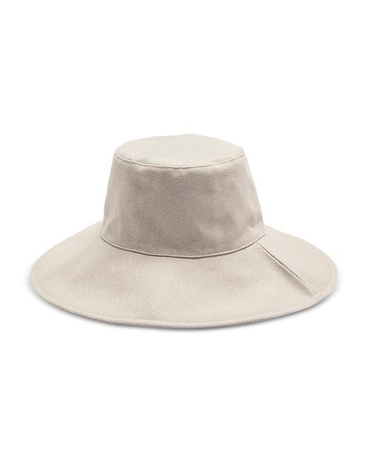 Vince Natural Cotton Bucket Sun Hat