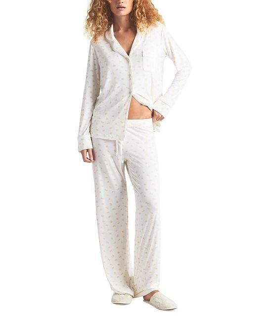 Skims White Sleep Set