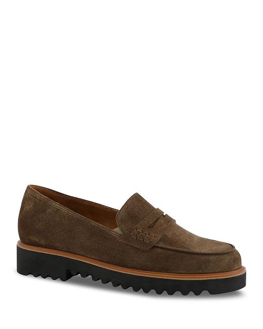 Paul Green Brown Carmel Penny Loafers
