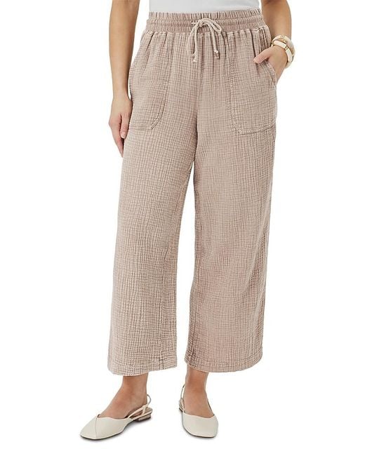 Splendid Natural Ava Gauze Pants