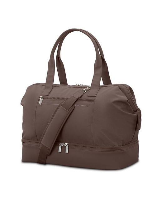 Samsonite Brown Better Than Basic Drop Bottom Weekender