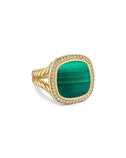 David Yurman Green Albion Ring