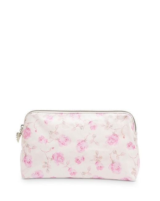 LoveShackFancy Pink Medium Travel Pouch
