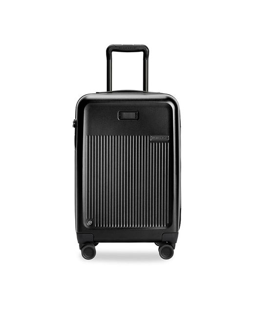 Briggs & Riley Black Sympatico Essential Carry On Expandable Spinner