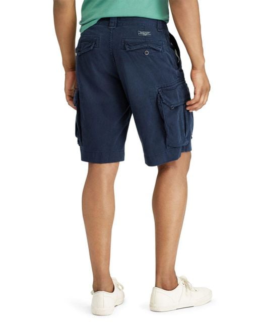 Lyst - Polo Ralph Lauren Gellar Classic Cargo Shorts in Blue for Men