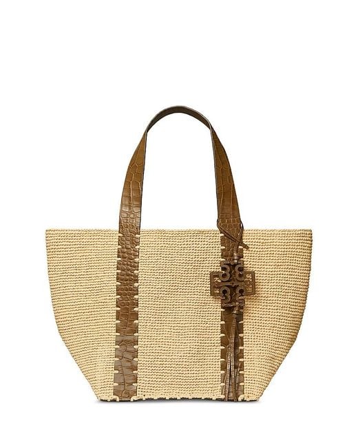 Tory Burch Natural Straw Tote