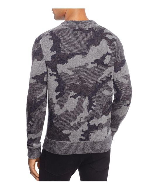 hugo boss camo jumper