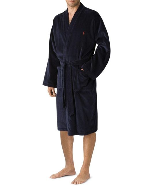mens velour robes sale