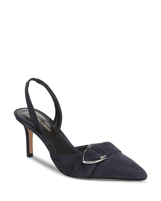 Veronica Beard Blue Loralyn Pumps