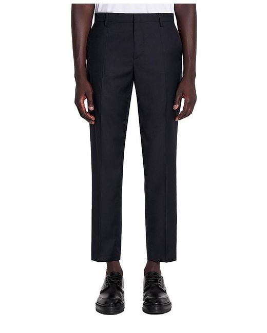 Lanvin Blue Cigarette Trousers for men