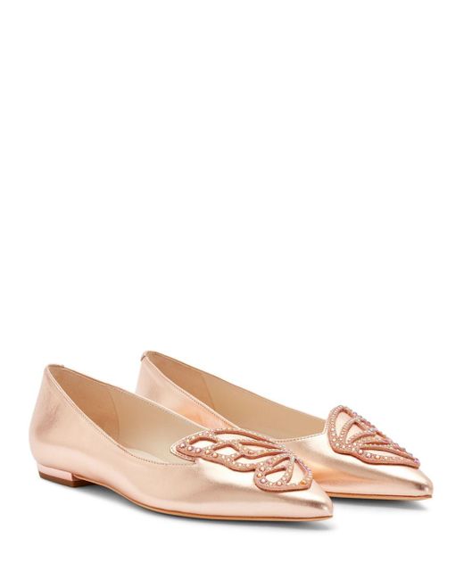 embellished pointed flats