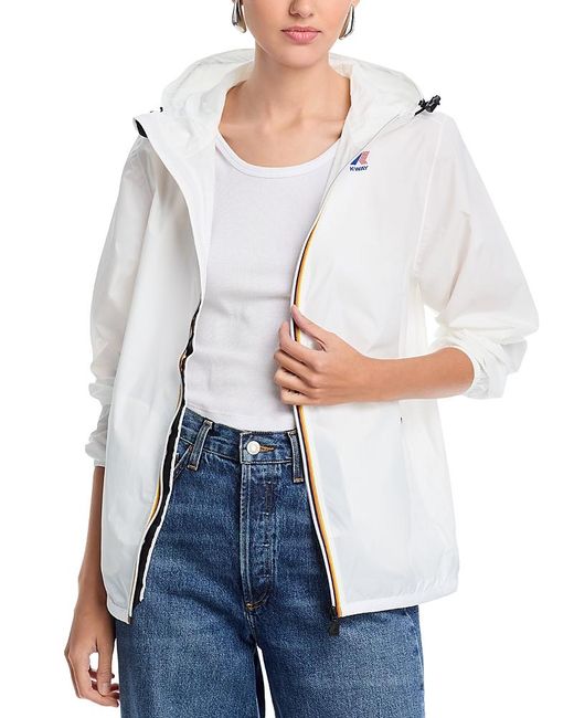 K-Way Blue Le Vrai 4.0 Claude Windbreaker
