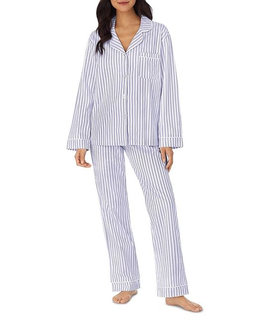 Bedhead White Striped Pajama Set