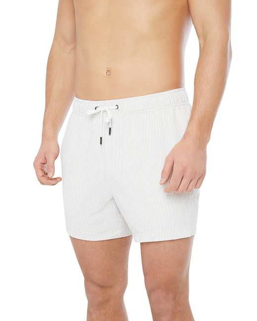 Onia White Charles 5 Swim Trunks for men
