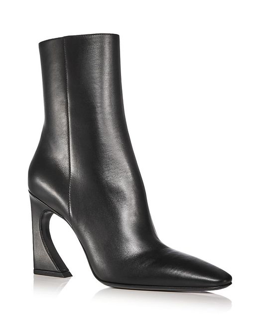 Fendi Black Leather Boots