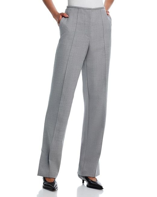 Helmut Lang Gray Low Rise Carpenter Pants