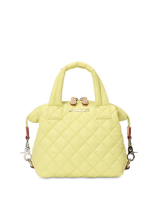 MZ Wallace Yellow Micro Sutton Bag