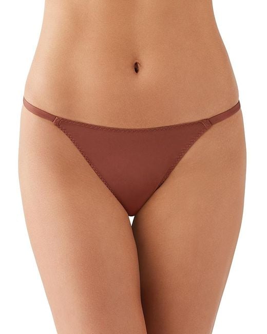 B.tempt'd Brown B. Tempt'D By Wacoal Spotlight Hikini