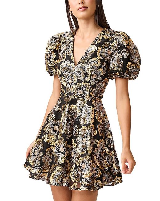 Elliatt Gray Celeste Sequin Mini Dress