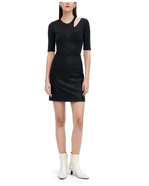 MARCELLA Black Taia Top