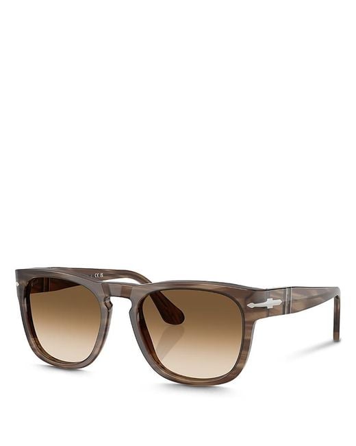 Persol Natural Elio Square Sunglasses, 54Mm
