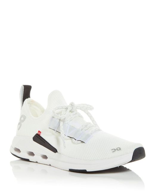 On Synthetic Cloudeasy Knit Low Top Sneakers in White Lyst