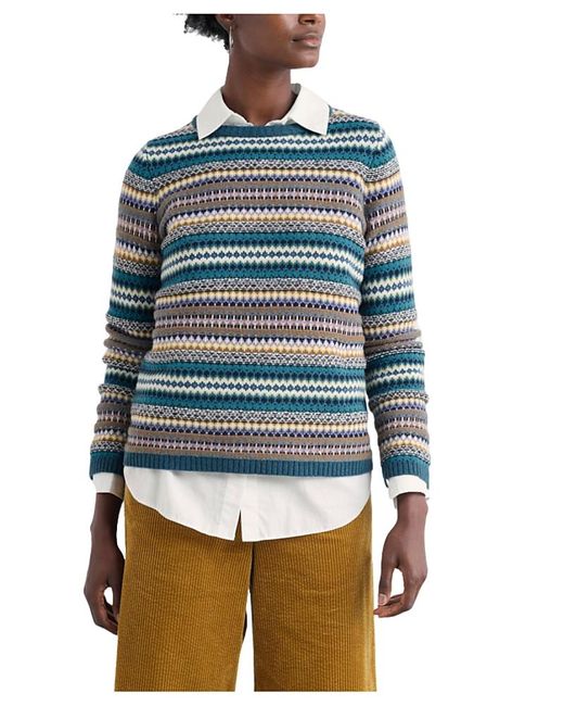 Seasalt Cornwall Blue Percella Cove Sweater