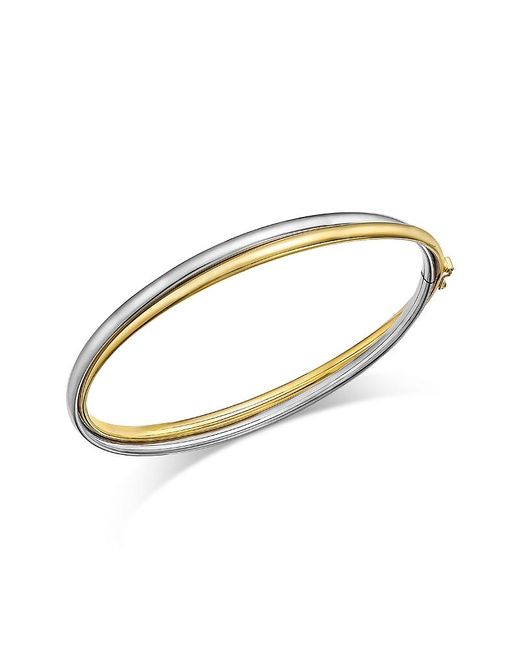 Alberto Amati Metallic 14K & Double Row Bangle Bracelet