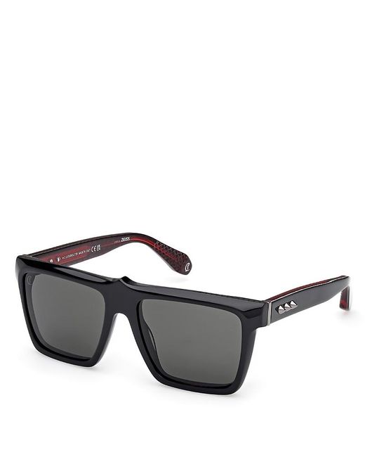 Christian Louboutin Gray Square Sunglasses, 56Mm