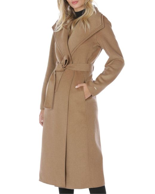 double face wrap coat