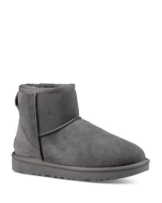 Ugg Gray Classic Ii Mini Boots