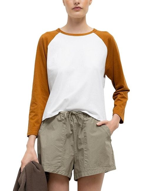 Leset Gray Margo Baseball Tee