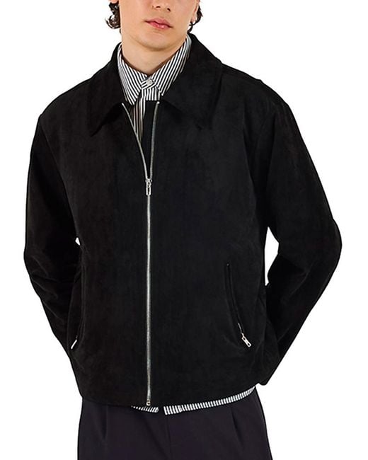 KROST Black University Jacket for men