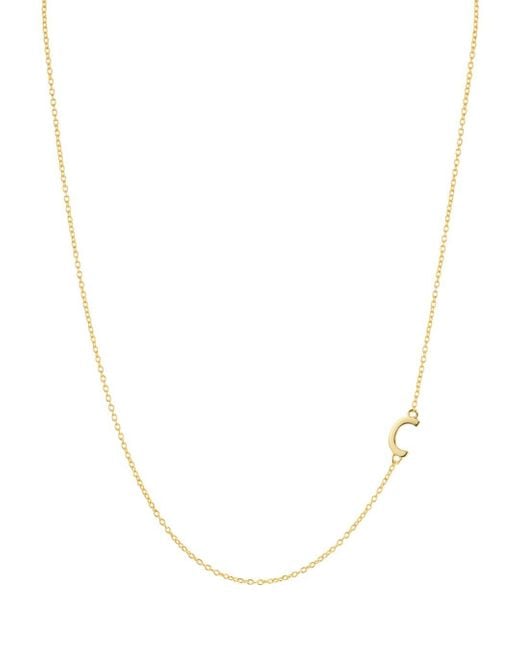 Argento Initial Necklace 2025