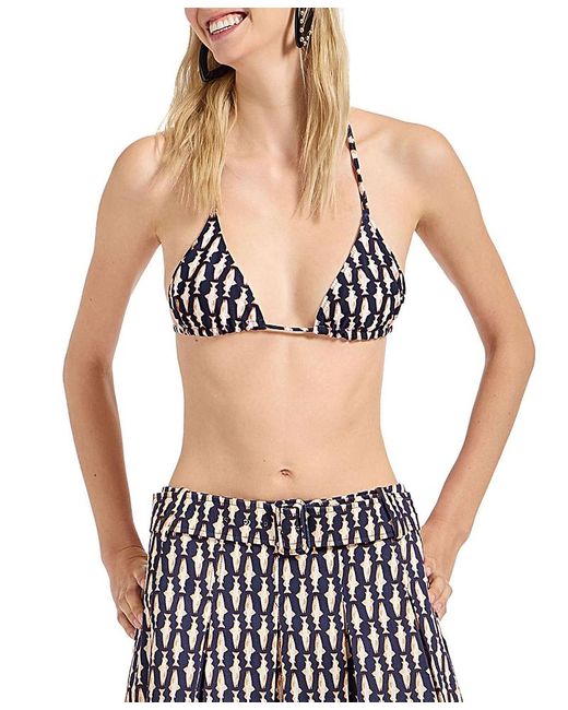 LaDoubleJ Black Triangle Bikini Top