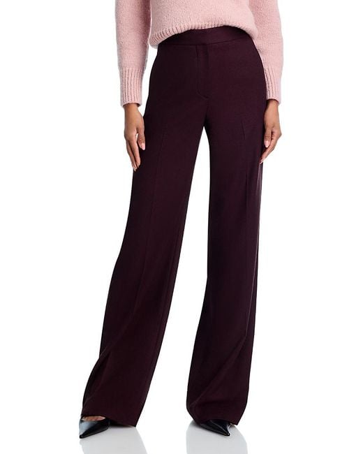 Veronica Beard Red Tonelli Pants
