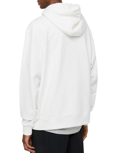 AllSaints Cotton Malcom Oth Hoodie in Chalk White (White) for Men ...
