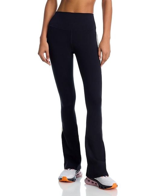 Splits59 Blue Raquel High Waist Flared Pants