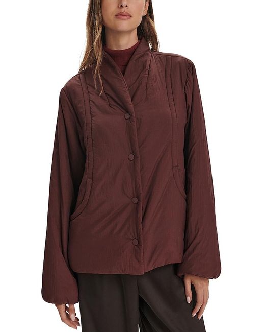 Varley Brown Tilley Light Padded Jacket