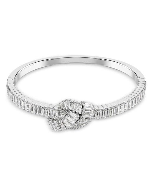 Swarovski White Matrix Bangle Bracelet