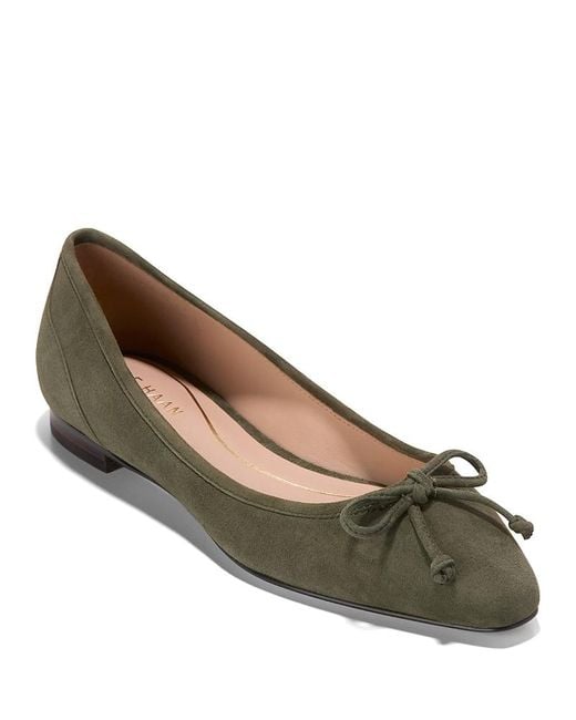 Cole Haan Metallic Paget Ballet Flats