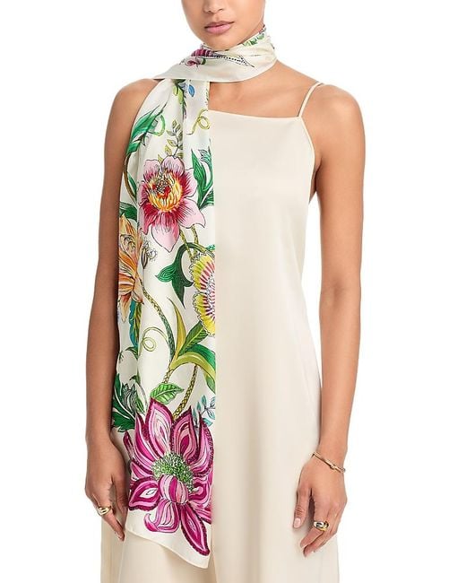 Echo Multicolor Sunkissed Vine Silk Scarf