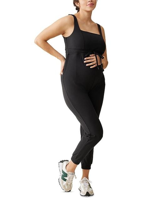 Ingrid & Isabel Black Maternity Jumpsuit