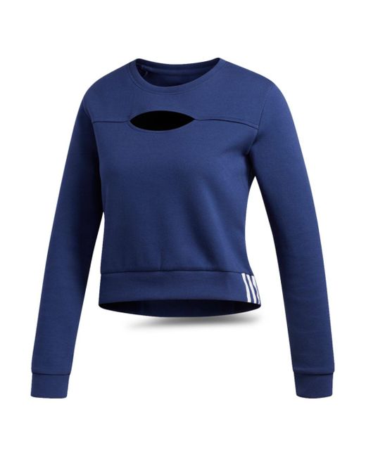 adidas cut out sweatshirt