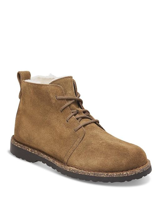 Birkenstock Brown Uppsala Mid Shearling Booties